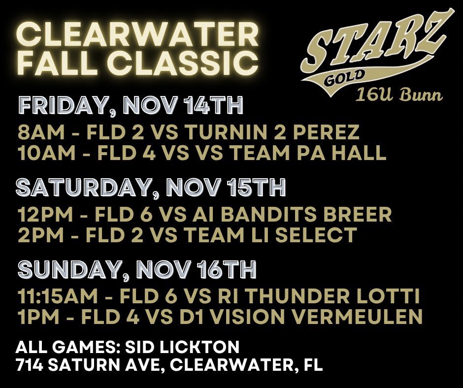 BellaGoding27's tweet image. FLORIDA BOUND ☀️😎⛱️‼️‼️ Let’s goooo @StarzGold @StarzGold_16u @CoachBrandon24