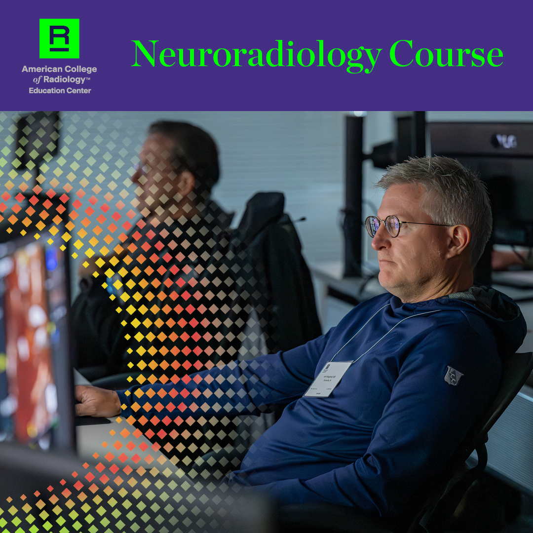 RadiologyACR's tweet photo. Elevate your expertise in #neuroradiology w/ our comprehensive #ACREducationCenter course. From vascular lesions to head & neck cancers, master the art of differential diagnosis across all key domains. Enroll now to transform your practice! https://t.co/jjVFlsk6Lr https://t.co/nbW47EdVIl