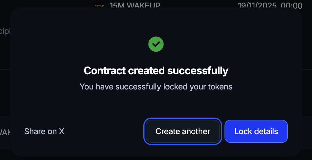 100% from DEV wallet is locked.