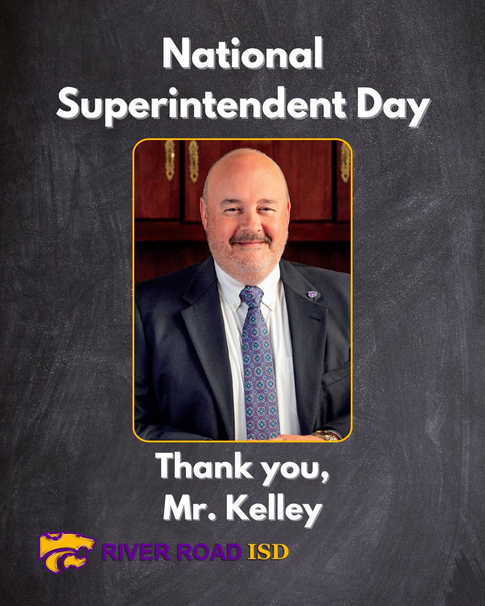 Happy National Superintendent Day!
We’re proud to honor Mr. Richard Kelley — a leader with heart, vision, and dedication. His impact reaches every student, every classroom, every day.
Thank you, Mr. Kelley!
