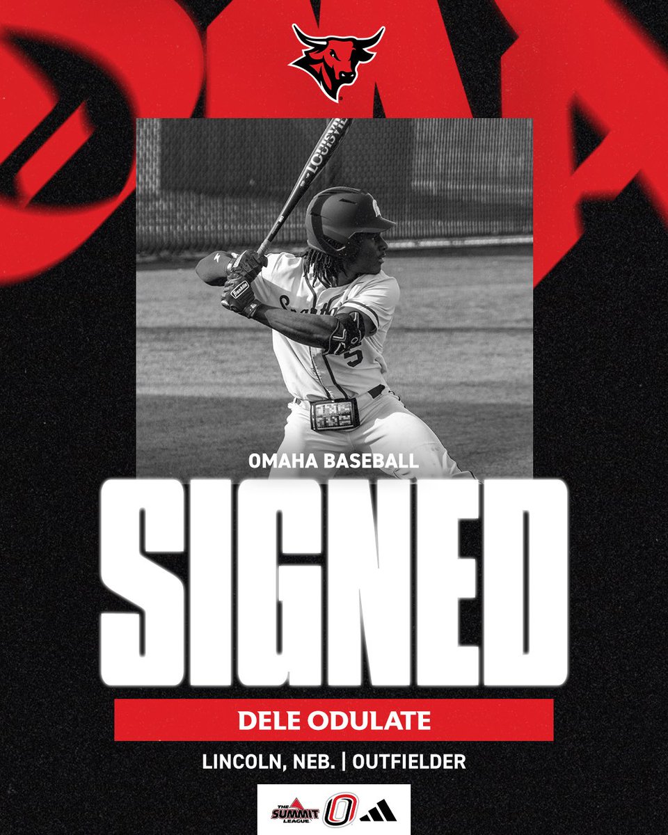 OmahaBSB's tweet image. ✍️ | Welcome to #Omaha, Dele!

▶️ Led Lincoln East High School in SBs.

▶️ Lincoln East High School City Champion as a freshman, JV City Runner-Up with an 18-1 record as a sophomore, and Class A State Champion after a 33-3 junior season.

#ForThe402