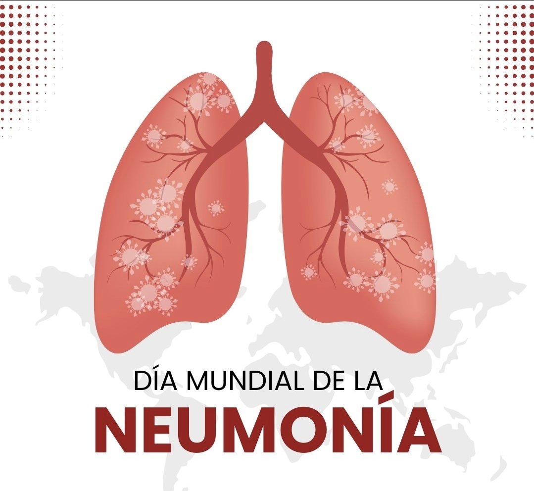 El 12 de noviembre es el Día Mundial de la Neumonía.