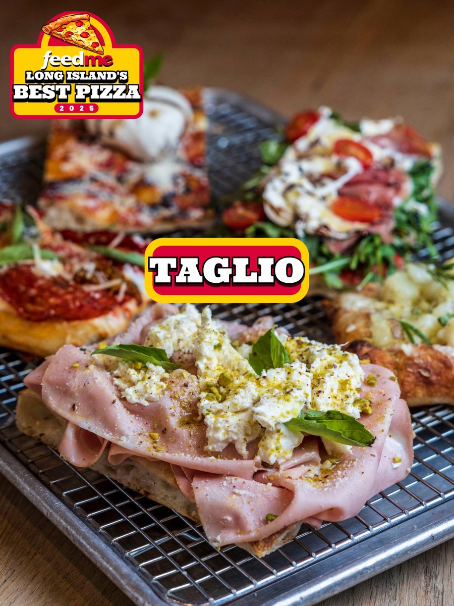 Newsday's tweet photo. Taglio
#longisland #longislandpizza #bestpizza #pizza #oneslice #taglio #taglioslice #romanslice https://t.co/03TUoJfZJB