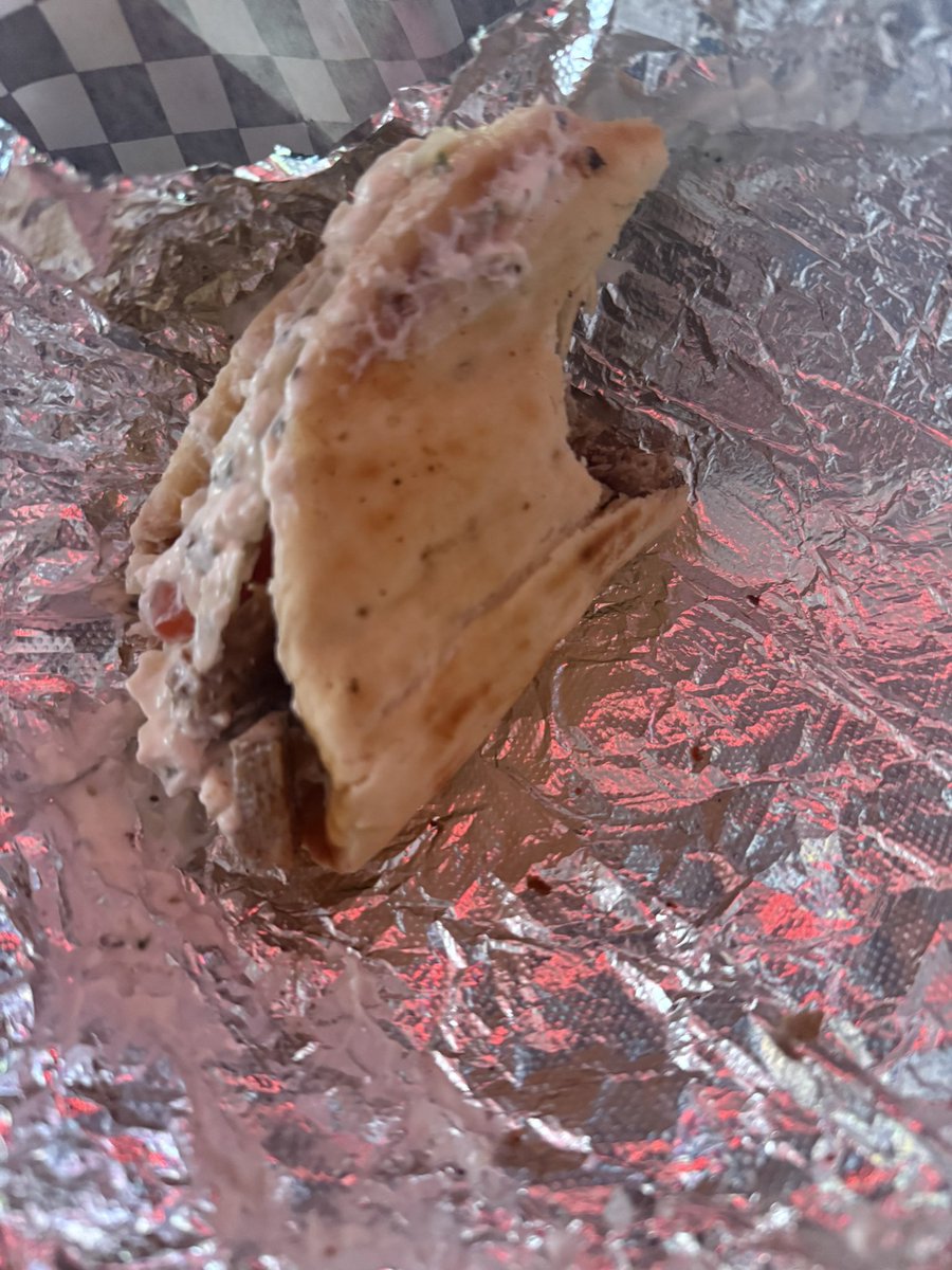 ConfusedWack's tweet photo. Tzatziki always lookin a little sus, honestly makes it more scrumptious 😋😝 https://t.co/eltTY8yMFU