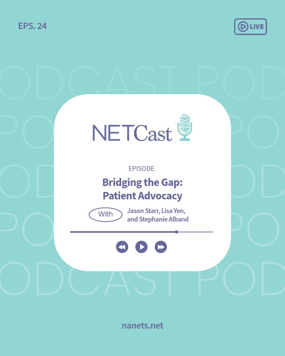 NANETS1's tweet image. Mayo Clinic Gastrointestinal Oncologist Dr. Jason Starr sits down with Lisa Yen (LACNETS) and Stephanie Alband (INCA &amp;amp; The PheoPara Alliance) to discuss how we’re Bridging the Gap for patient advocacy. 

🎙️ Listen now: loom.ly/mnr2n0k 

#NETCancer #PatientAdvocacy #NANETS