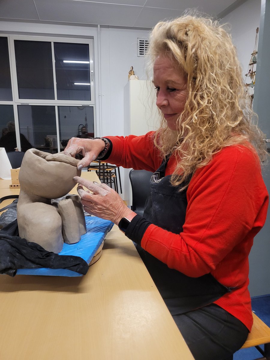 Woensdagavond is klei avond 😊🥰