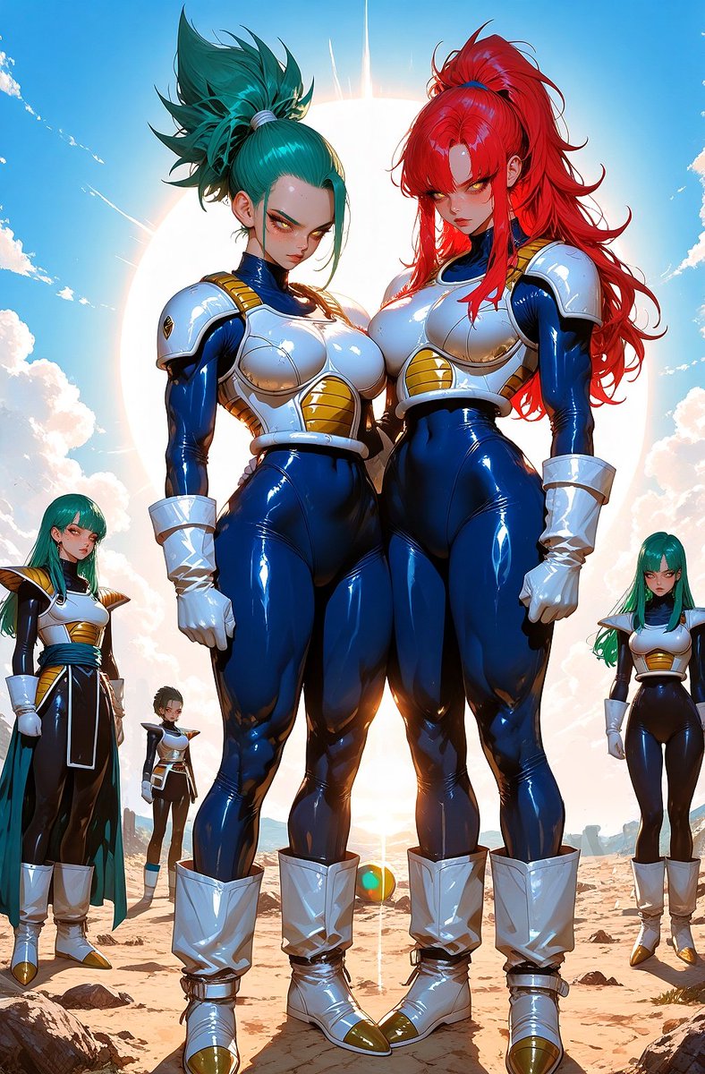 「入手困難」アンドロイド18号 デジタルアート2種類画 Android 18