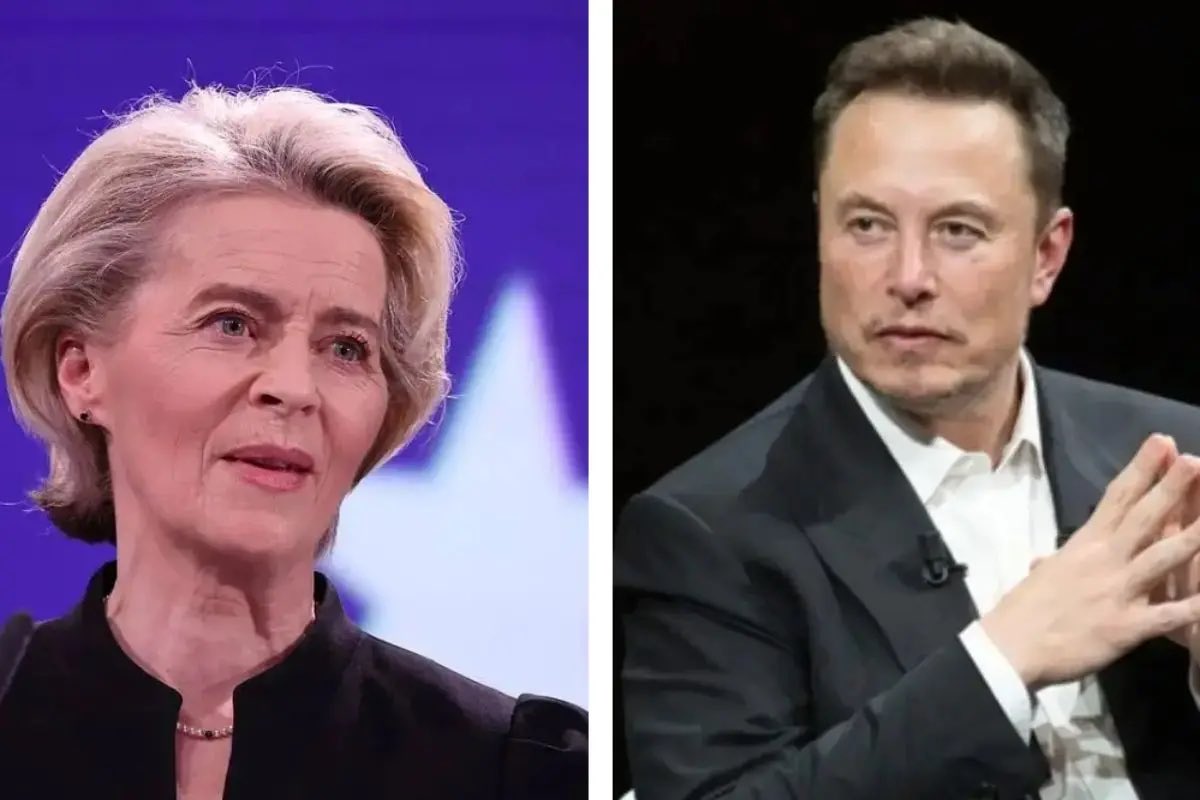 LBleuBlancRouge's tweet photo. 🗣️ Elon Musk répond à un discours d’Ursula Von der Leyen sur la démocratie : 

« Si la démocratie est le fondement de la liberté, votre poste de dirigeant de l'UE ne devrait-il pas être pourvu directement par le peuple ? » https://t.co/TWpe8kxNNb
