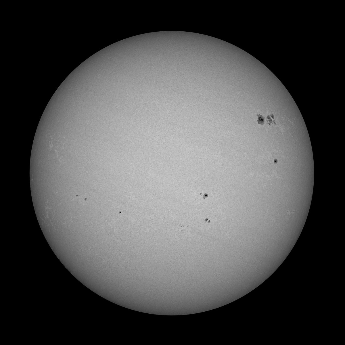 Nov 12, 2025 - The Sun in hydrogen-alpha, helium (D3), and iron.