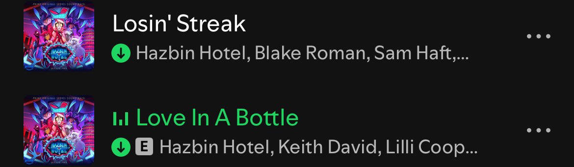 These fucking songs are STUCK in my head…