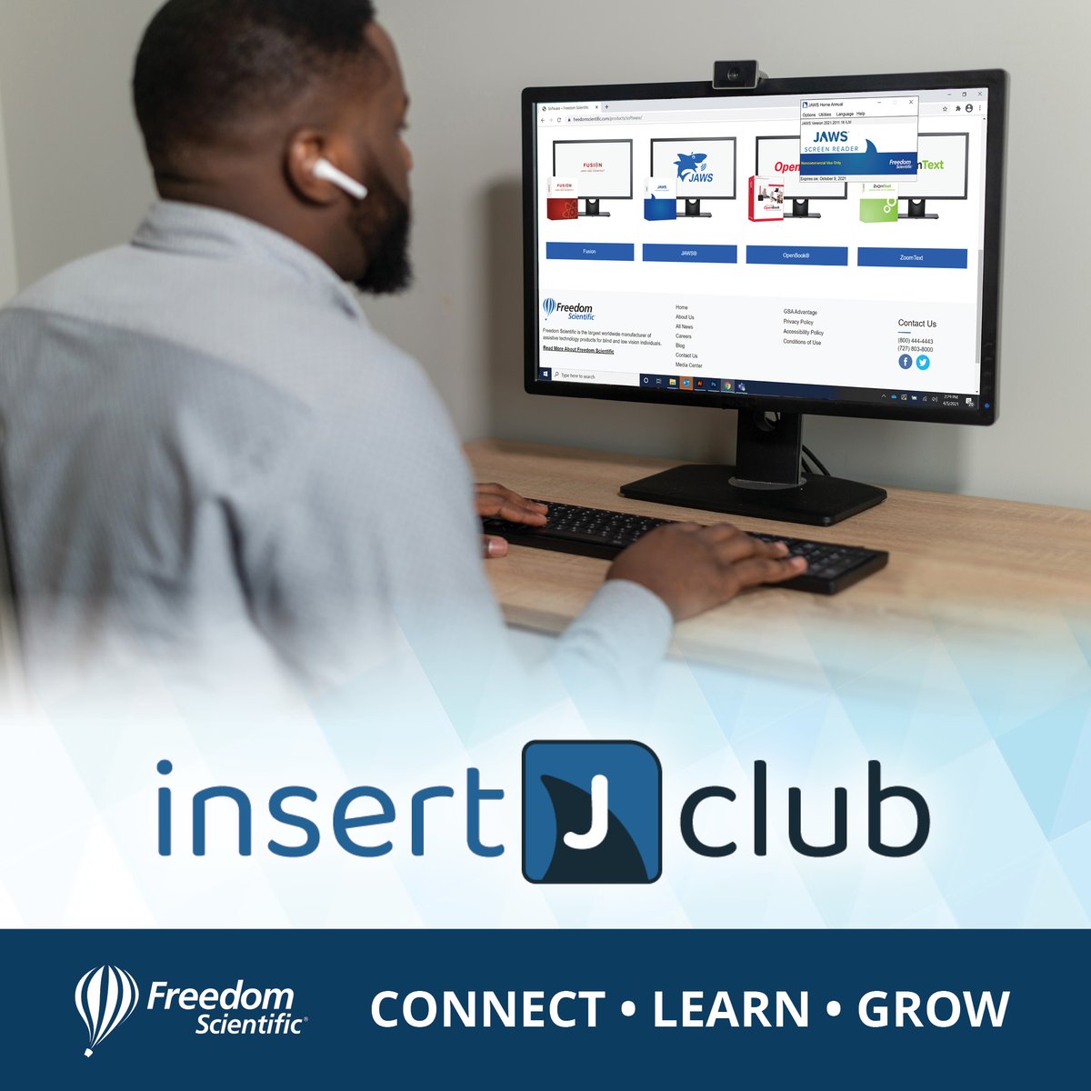 Insert J Club members, your exclusive content just dropped! Check your inbox and get ready for tomorrow’s training webinar: New Features of JAWS, ZoomText, and Fusion 2026!

Not in the club? Join now so you don't miss out on early access and exclusive events.
