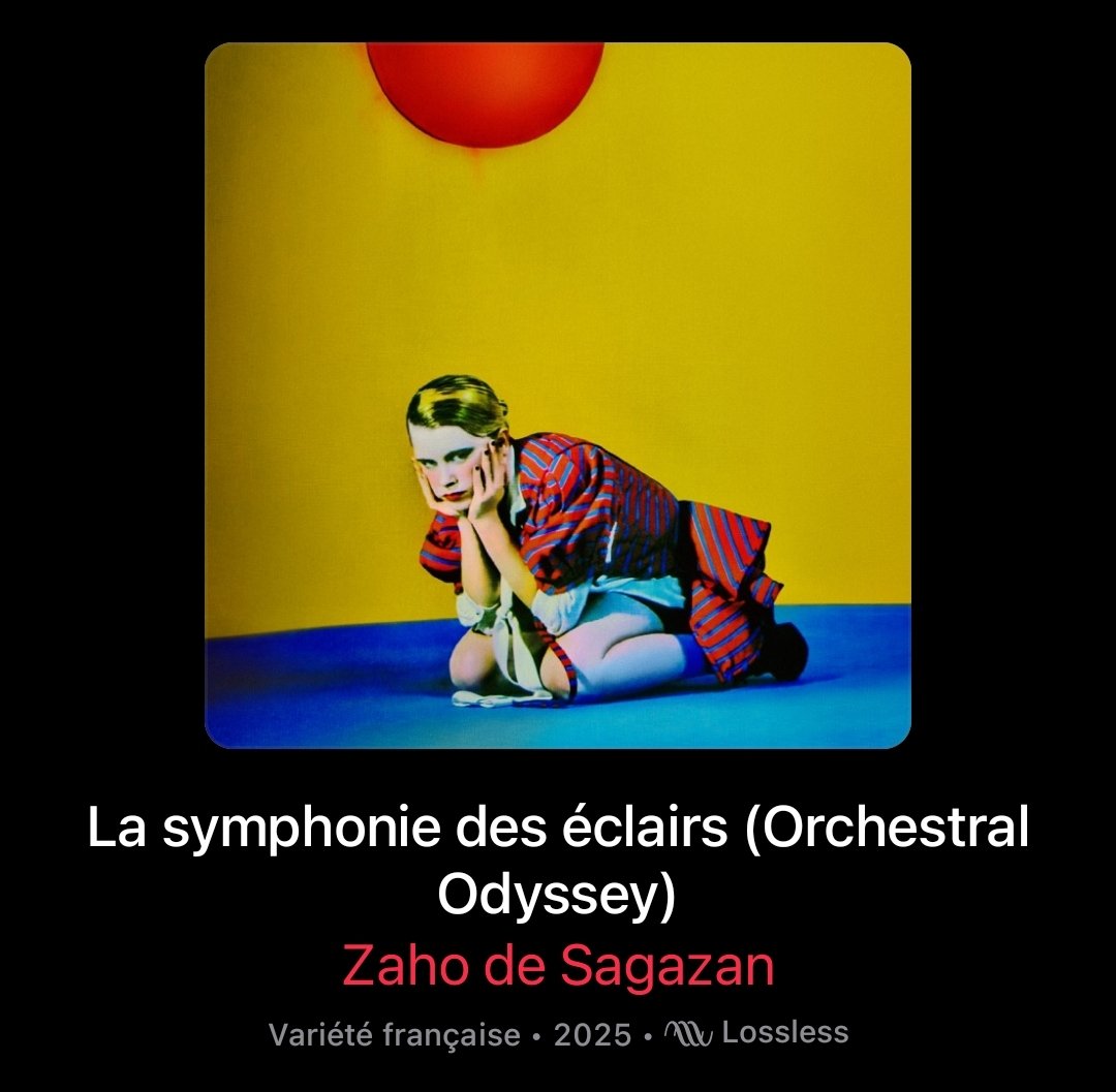 tout genre confondu en France, c'est mon album préféré de 2025 j'vs parle sérieux

le niveau de cette dame mon Dieu