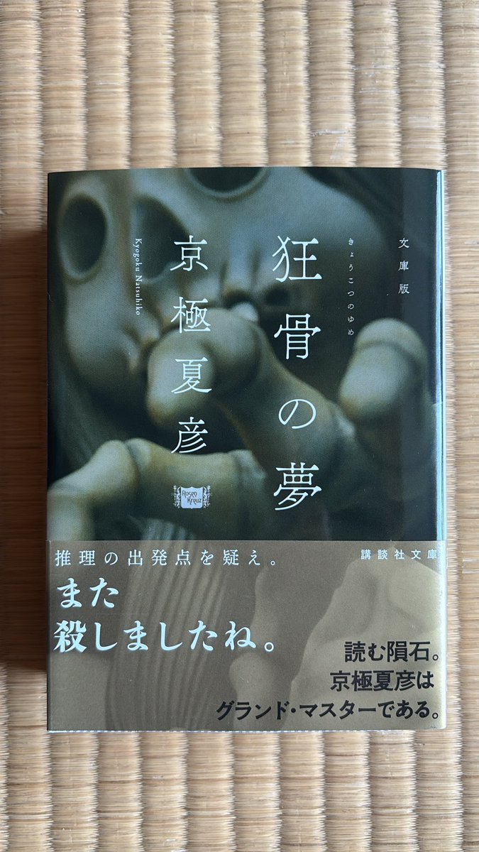 狂骨の夢/京極夏彦

一年ぶりの百鬼夜行シリーズは相変わらず最高でした。
今解決編だよね…？と思うほど蘊蓄と謎が押し寄せて、振り落とされそうになった途端一気に解決する気持ち良さ！
一週間以上かけて少しずつ読みましたが、とても有意義な時間を過ごせました。最高。

#読了