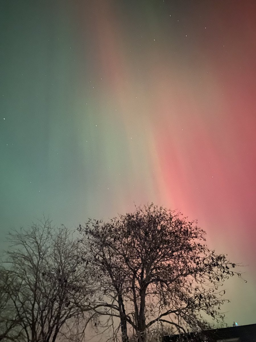 Auroras boreales al pie de mi casa 🥹😮‍💨✨❤️🙏🏻