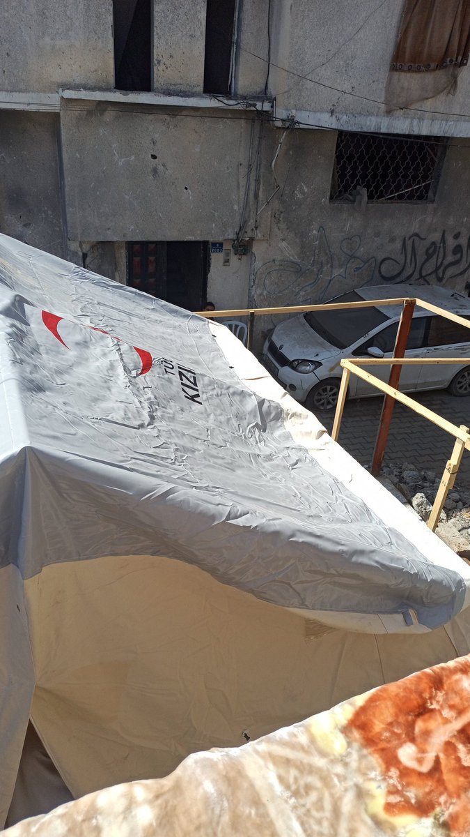 I am Yusef , working to prepare a small shelter for my family in the northern part of the city amid the rubble and biting cold.  

I have made some progress despite the pain and suffering, but I still desperately need wood, nylon, and some essential tools before the approaching