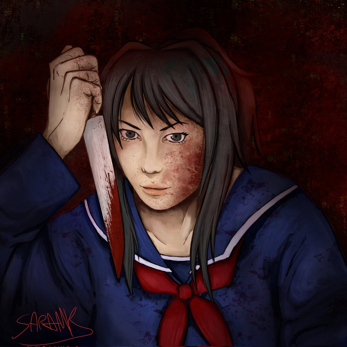 Sara_evyk's tweet photo. Ayanooo

#ayanoaishi #YandereSimulator #yandere #yanderetwt #ayano #fanart https://t.co/Zg2VnQAwro