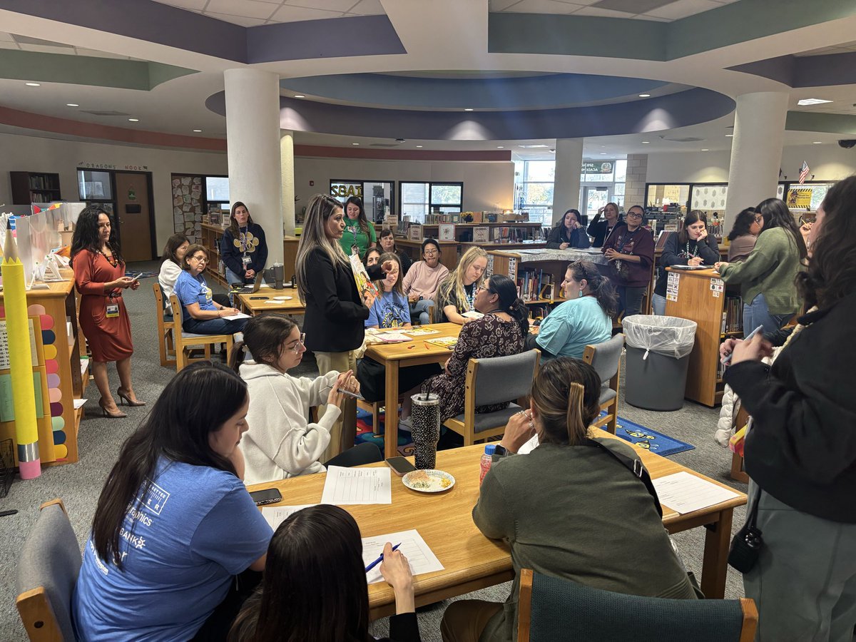 Julietec7's tweet photo. The instructional team is at TWE delivering a PD on small group instruction using the QSSSA strategy for our students! https://t.co/HrswQnxS1k