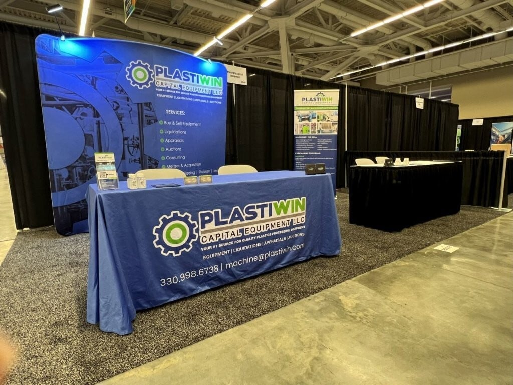 PlastiWinCap's tweet photo. Did you miss PlastiWin at the Plastics Recycling World Expo in Cleveland? 

Don't worry! We'll be back again on Thursday! 

See us at booth R2618! 

In the meantime, check out our website: https://t.co/sKfoXGIbDw

#AMIExpos #PlastiWin https://t.co/TQPkuRmAAQ
