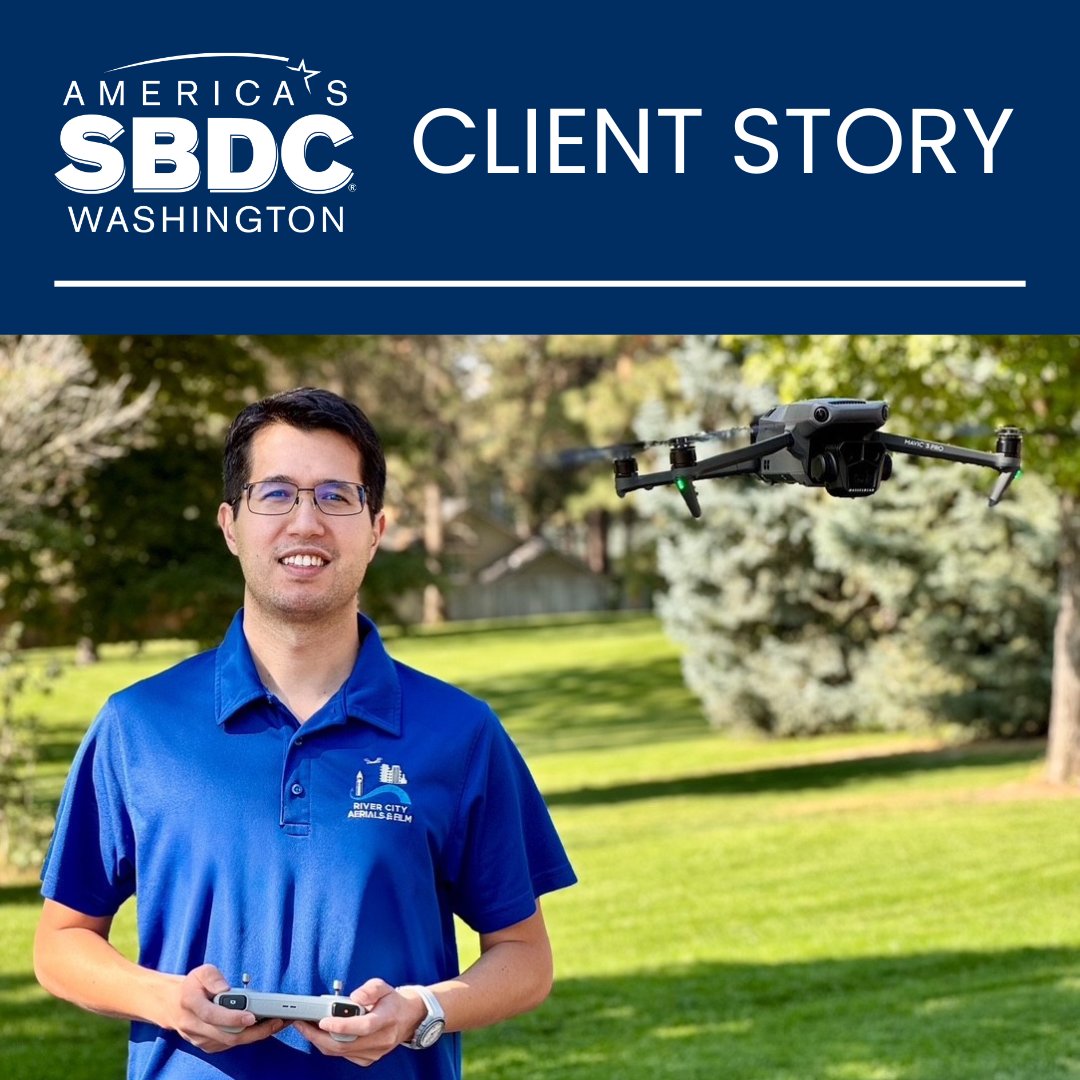 “It was very in-depth and very focused on what I wanted to talk about. It was tremendous amount of help." - Andrew Thompson, owner of River City Aerials &amp; Film.

Read his #smallbiz #successstory → ow.ly/TKRM50XlbmL