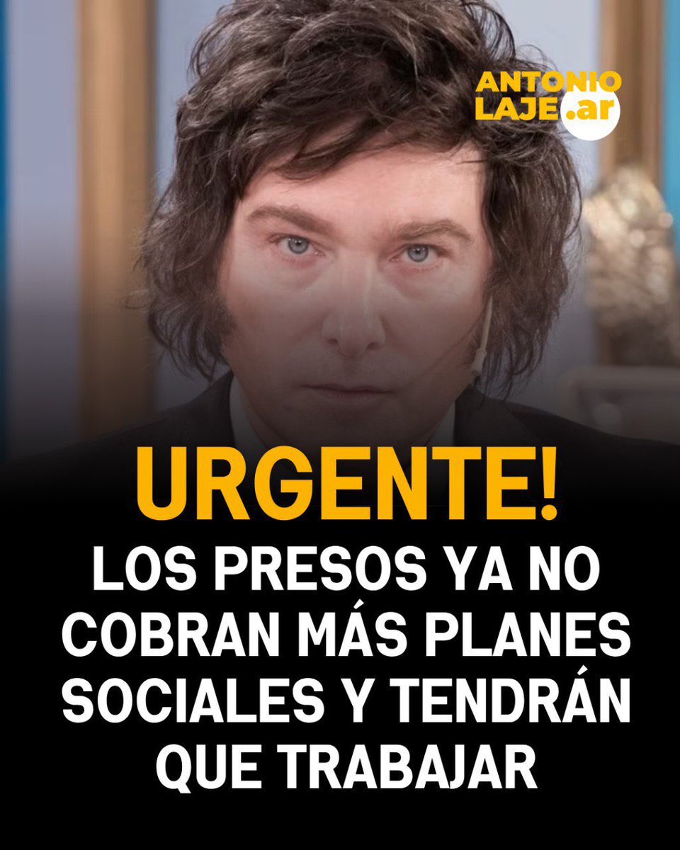 ᶠ ᵃ ⁿ De Antonio Laje tweet media