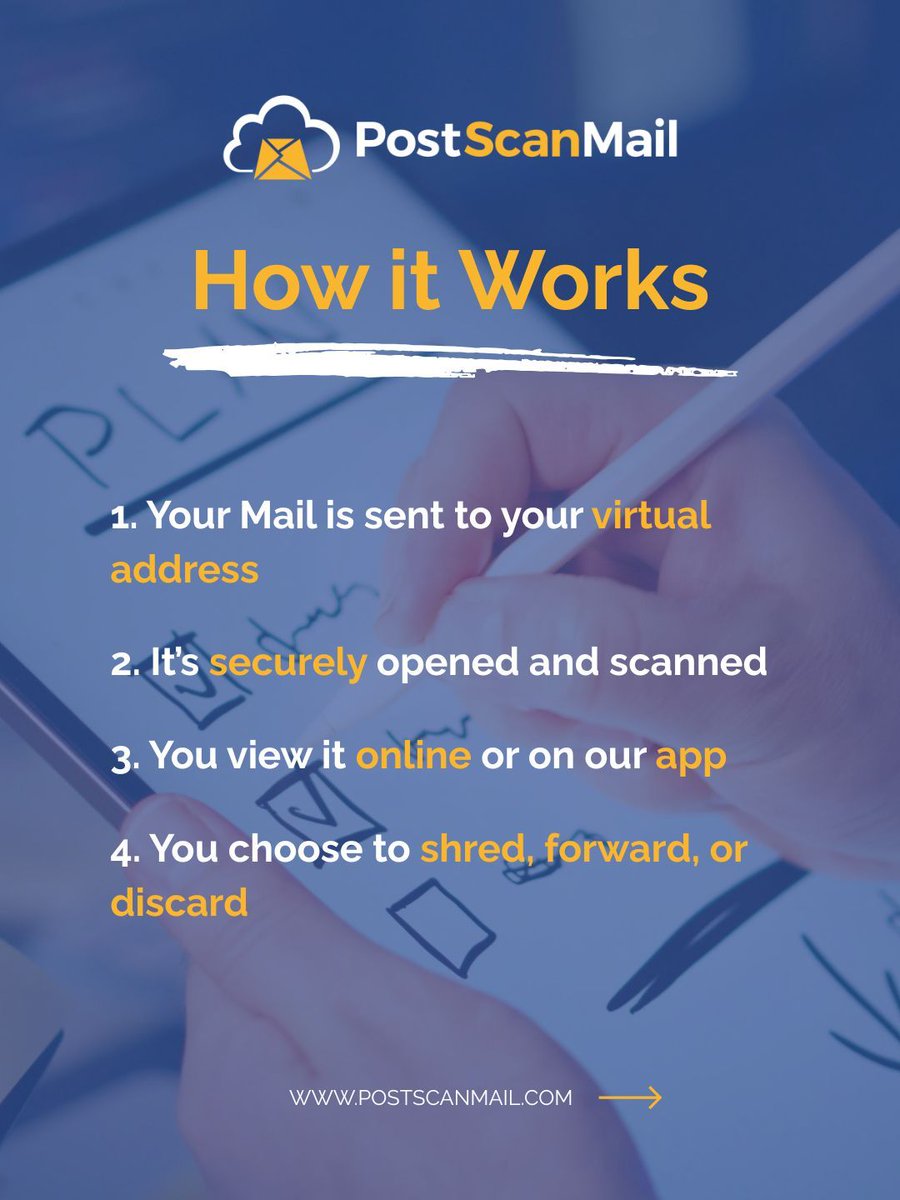 PostScanMail's tweet image. ✉️ Still waiting for physical mail? There’s a smarter way!

A digital mailbox lets you receive, view, and manage your mail online — from anywhere in the world. Swipe to learn more about what they are and how they can work for you and your business. 

#mail #virtualmailbox