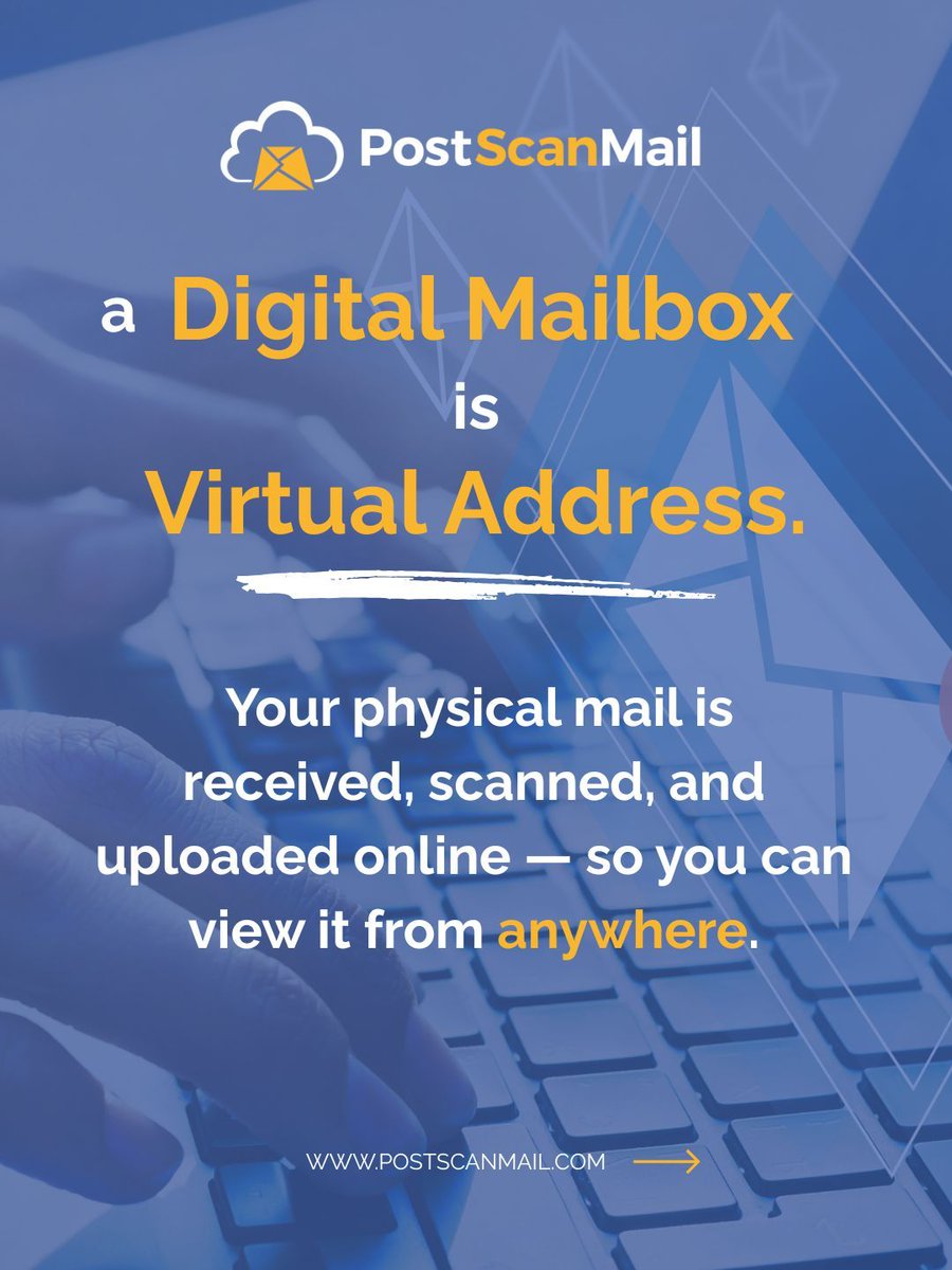 PostScanMail's tweet image. ✉️ Still waiting for physical mail? There’s a smarter way!

A digital mailbox lets you receive, view, and manage your mail online — from anywhere in the world. Swipe to learn more about what they are and how they can work for you and your business. 

#mail #virtualmailbox
