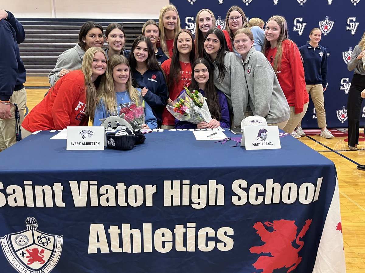 Saint Viator Girls Volleyball tweet media