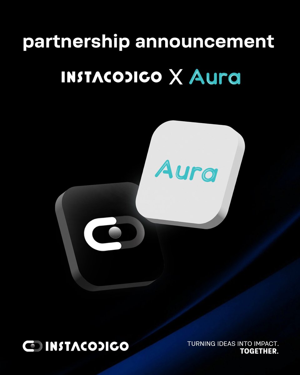 instacodigo's tweet image. We’re proud to announce our new partnership with Aura Communication — merging their outsourcing and customer experience expertise with our technology and innovation to deliver seamless, smart business solutions.
Together, we empower brands to grow smarter🤝