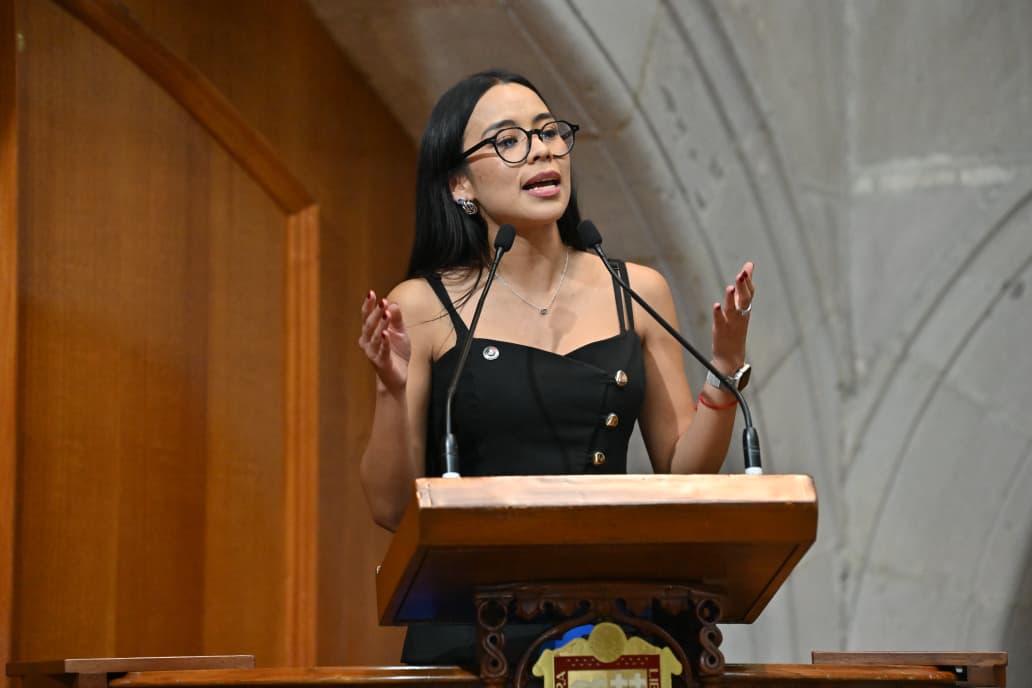 <a href="/esmenavarro21/">Meme Navarro</a> <a href="/paojimh/">Paola Jiménez Hdez.</a> <a href="/ZairaCS2/">Zaira Cedillo Silva</a> En contra, participaron las diputas y diputados Emma Laura Álvarez Villavicencio, <a href="/anuarazar/">ANUAR AZAR</a>, <a href="/KRISHNAROMERO14/">Krishna Romero</a> y <a href="/alexiaadavilaa/">Alexia Dávila</a>, integrantes del Grupo Parlamentario del #PAN.

Al reiterar su voto en contra del dictamen, rechazaron categóricamente figuras penales basadas en