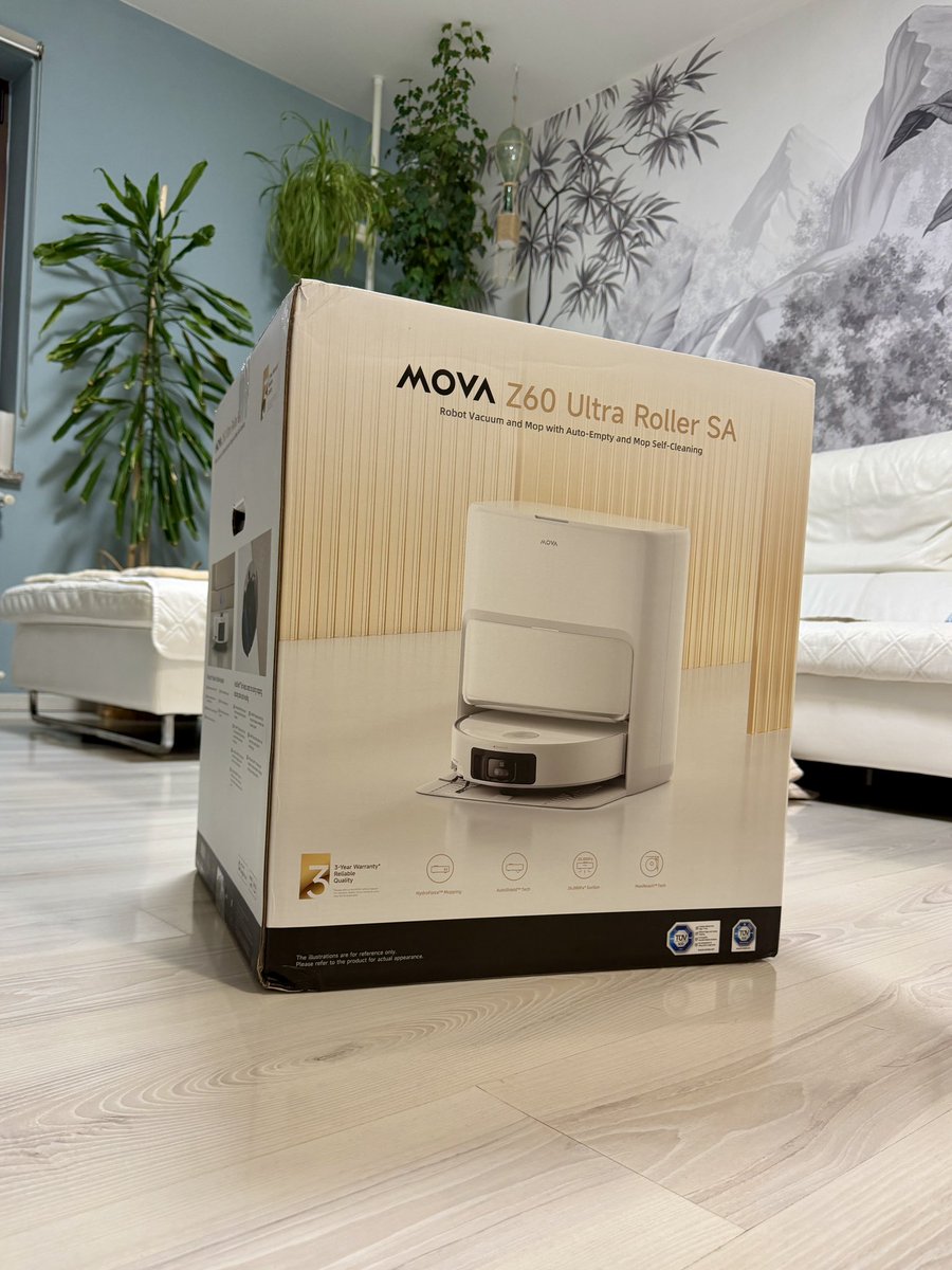 MikyAncona's tweet image. Oggi è arrivato anche lui… il MOVA Z60 Ultra Roller SA 😍
Un robot lavapavimenti che promette potenza, intelligenza e pulizia automatica al massimo livello.
Non vedo l’ora di metterlo alla prova e scoprire se è davvero il top che tutti aspettavano! 💥

#mikyancona