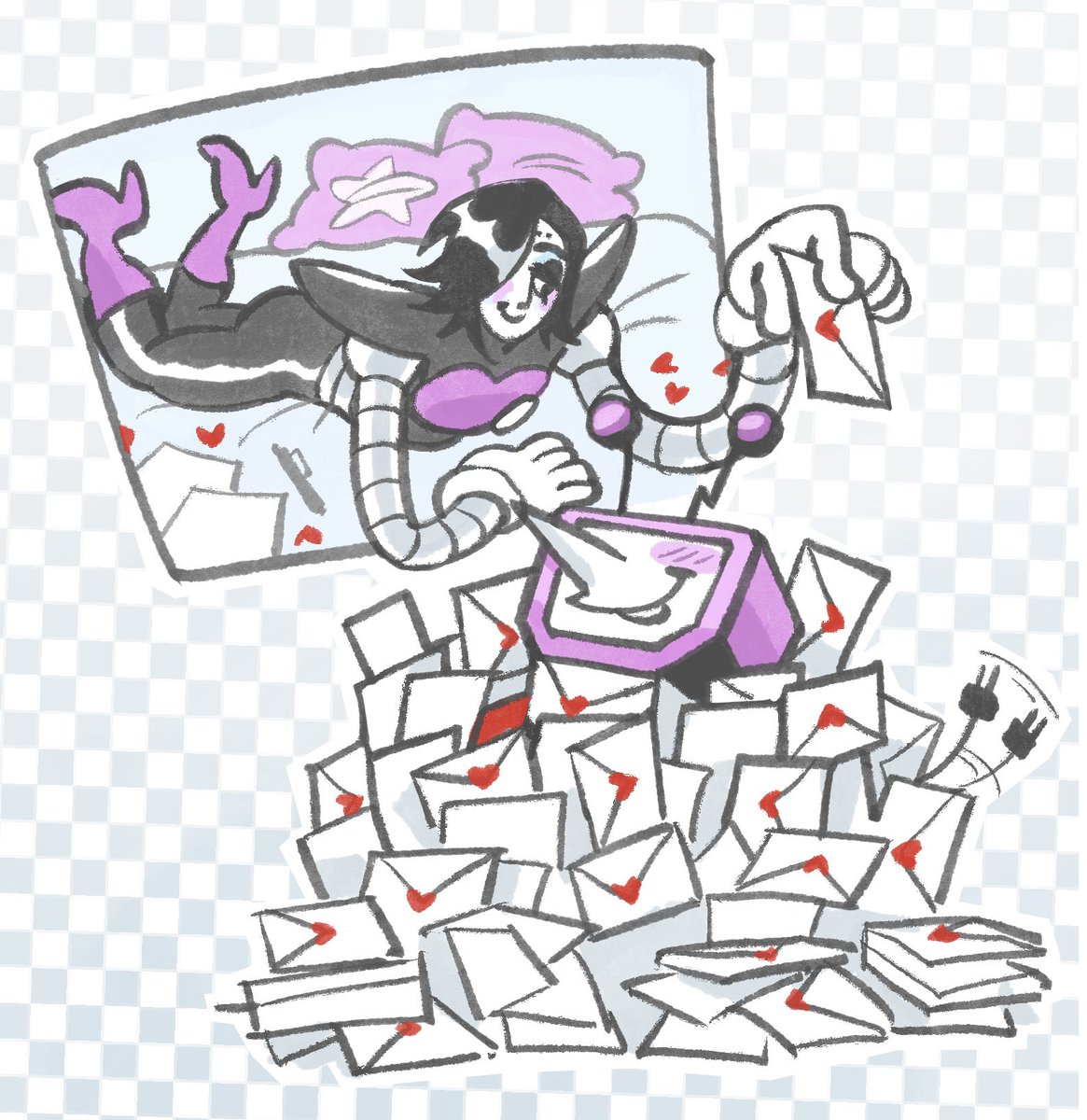 paintedhen's tweet photo. you know tenna will never go fan-mail-less again in his life #mttvember https://t.co/nPxMcO6yqX