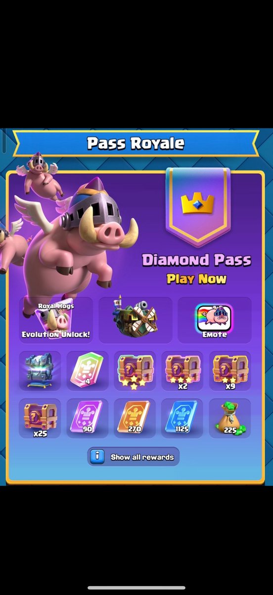 1x pass royale giveaway💎 Requirements: 
Follow
1.<a href="/Loogbait/">Loogbait</a> <a href="/Fontana_cr/">Fontana</a> 
2.Repost this post♻️
3.Like this post♥️
4.Comment done!✅️