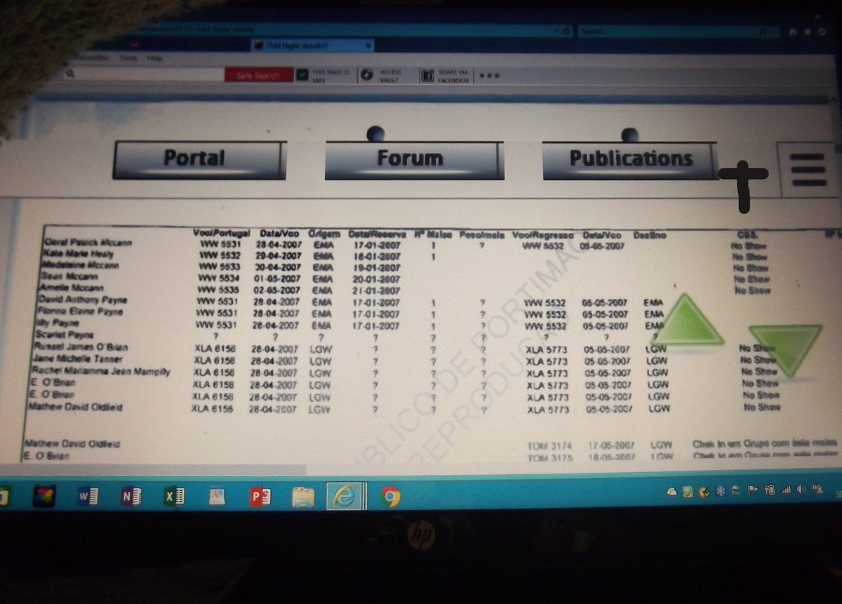 Note the number 5, that crops up in Maddie case, I will post more on the Occult 5 number later on!