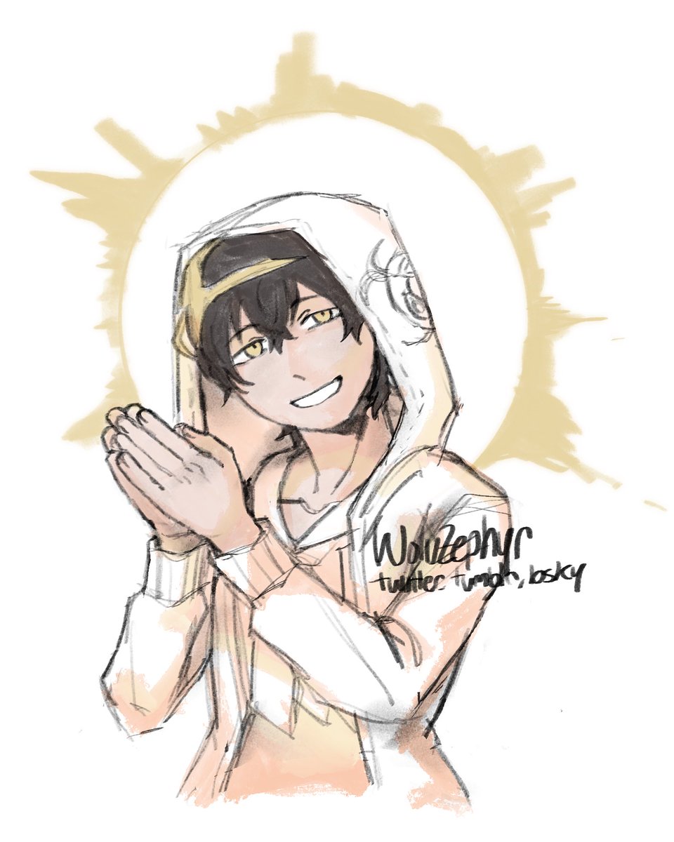 WolvZephyr's tweet image. Sketches I did while on a plane #ShutenFanart