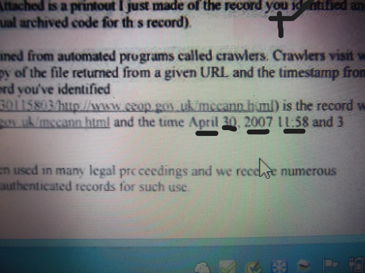 My opinion-Probably the real date, Maddie disappeared.