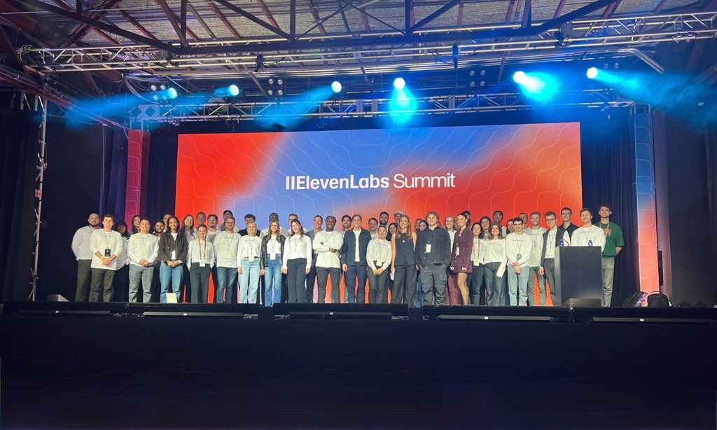 And that’s a wrap on the first ElevenLabs Summit. A full day with partners, friends, and the team - showing what we’ve built and where we’re going.

An amazing day:
- Jack Dorsey joined to talk about the future and the place of voice and agents in it.
- Yvonne Johnson spoke about