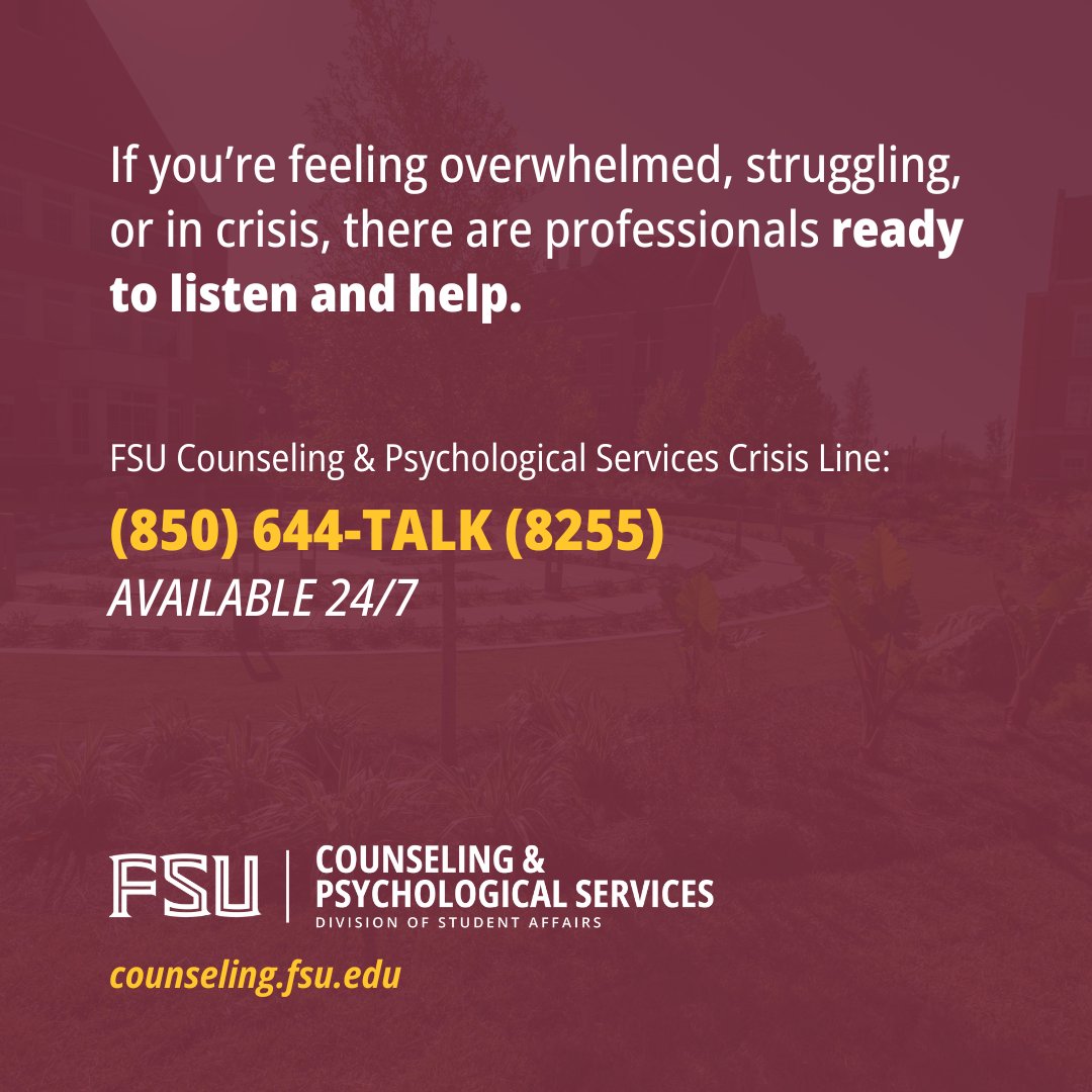 FSU Counseling tweet media