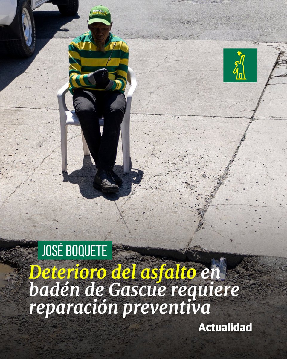 DiarioLibre's tweet photo. 🕳 | #JoséBoqueteDL | El asfalto de un badén en la calle Manuel de Jesús Galván casi esquina Francia, en el sector de Gascue, está en mal estado. Este problema se encuentra en su fase inicial, pero podría agravarse
🔗https://t.co/eZlA7vGoaG
#DiarioLibre #Noticias #Gascue #SantoDomingo #JoséBoquete