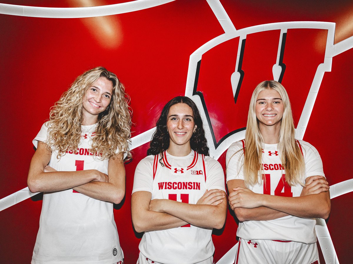 BadgerWBB's tweet image. Our Class of 2026 ❤️

#OnWisconsin