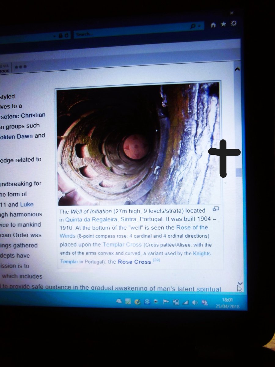 The secret occults initiation temple not far from Algarve, Portugal, stairs down to a rose shape entrance below &amp; the light opens up into a garden  the shape of the stair well,  same as some of the symbols found on the Epstein horror Island, the the ear!