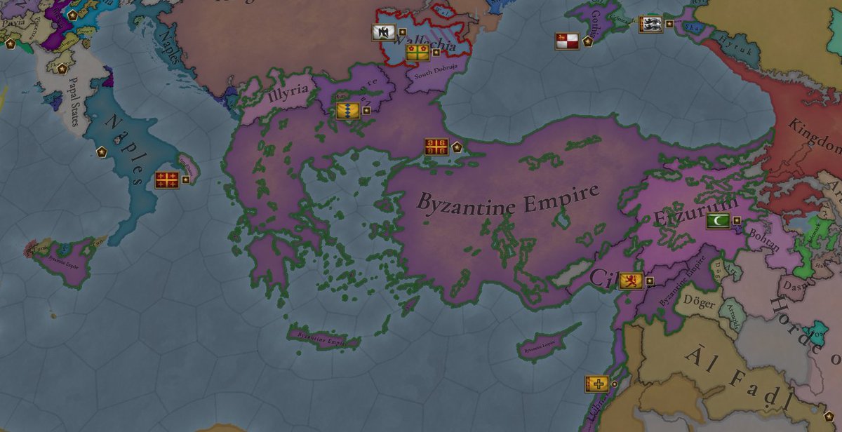 HellenicEchoes's tweet image. Lets go with an EU5 Byzantium gameplay stream.
Watch me get into the 1600s and the 30 year war 

youtube.com/live/6LxXyjAcM…
