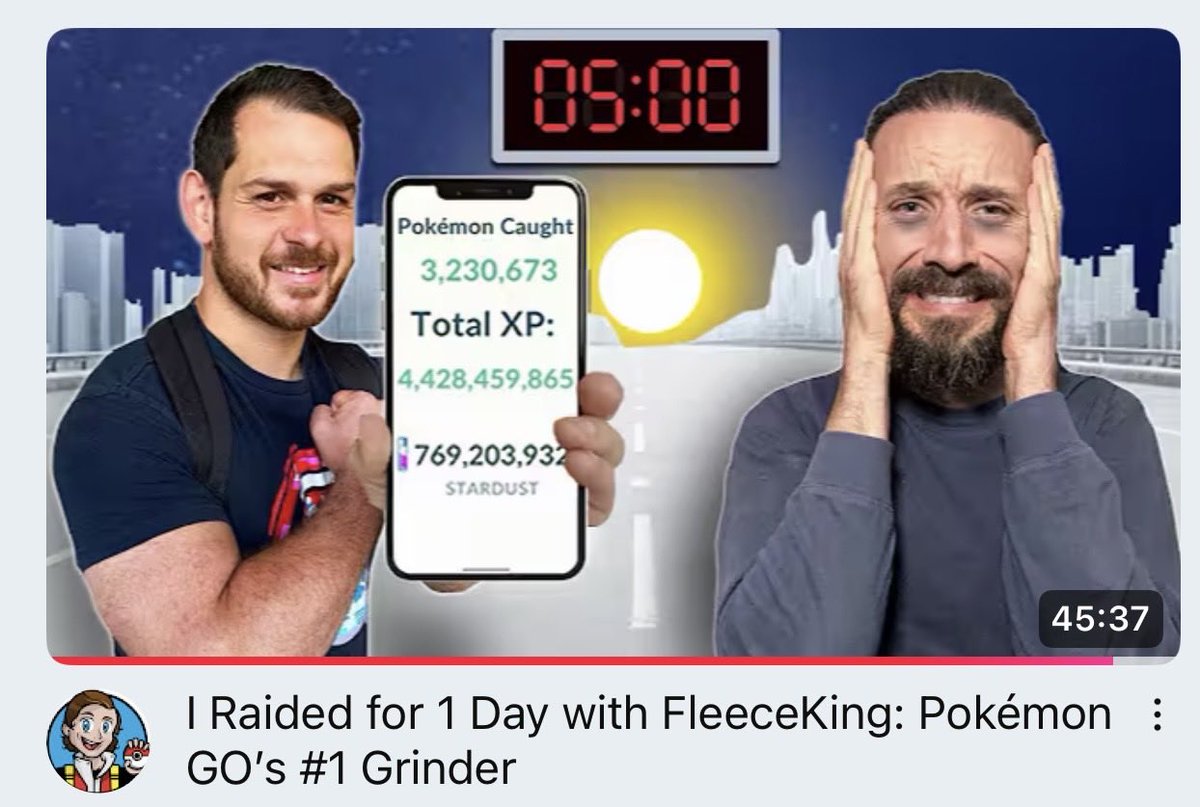 This was fun 🥳 💪🏻 

Thanks <a href="/thetrainerclubb/">The Trainer Club</a> for the fun memories and joining the grind in Japan for Wild Area! 

I hope everyone enjoys the video too! Go check it out ⬇️

youtu.be/-l5jf1yGGUs