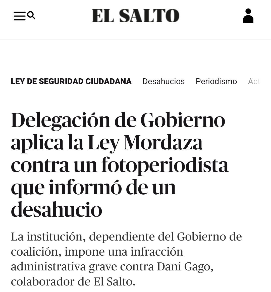 Ser una persona decente ya es un acto de rebeldía entre tanto desalmado. <a href="/DaniGagoPhoto/">Dani Gago</a>