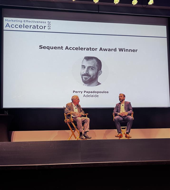 the_ARF's tweet image. Congratulations to the Sequent Accelerator Award winners: Perry Papadopoulos of @AdelaideMetrics
and Romani Patel, Kate Weymer, and Robert Graves of @Microsoft. This award celebrates technical advances in key aspects of #marketinganalytics. #ARFAccelerator #MMM