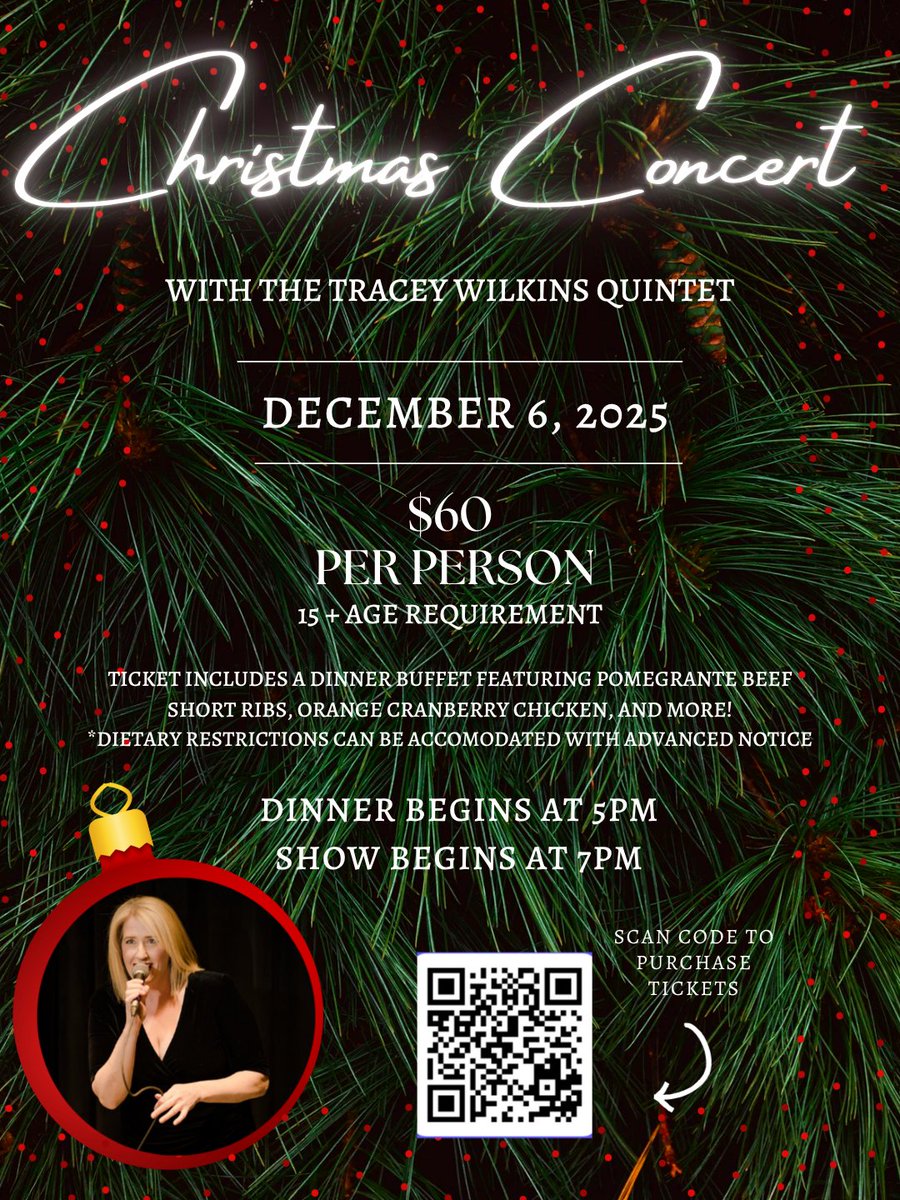 Join us at <a href="/SandtrapsR/">Sandtraps Restaurant @ The Canmore G&CC</a>  on December 6, 2025 for a festive dinner and show to celebrate the holiday season! 🎄☃️

Tickets can be purchased by scanning the QR code or visiting the link below 🔽🔽🔽
buy.stripe.com/14AeVeb8i85If1…

*limited tickets available*