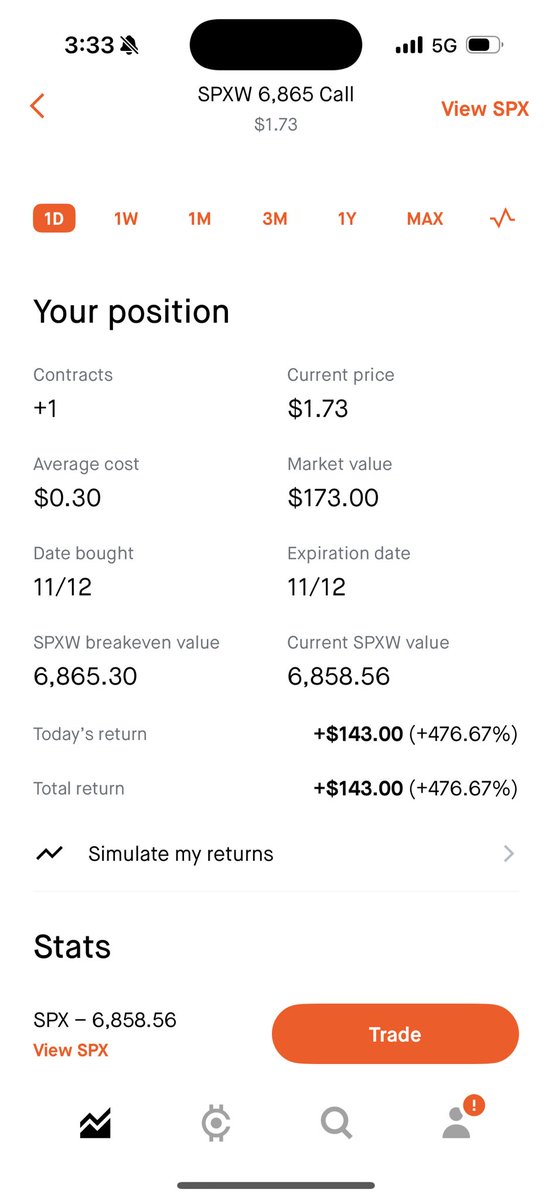 CleanISP's tweet image. Saw too many people doing SPX eod I had to try one