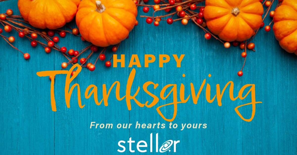StellarTechInc's tweet photo. May your turkey be tender, your Wi-Fi strong, and your passwords uncrackable. 🦃🔐

Stuffed with gratitude for everyone who keeps things secure and Stellar all year long. 💙

#ThankfulAndSecure #CyberSafe #HappyThanksgiving #TeamStellar https://t.co/wVXNAZQ25r