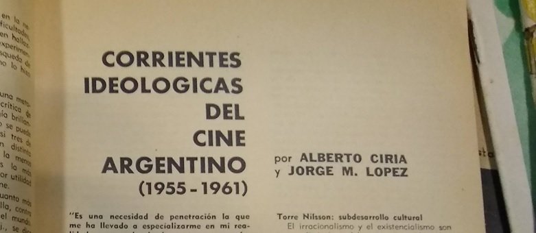 agustin_durruty's tweet image. Un repaso por las revistas de los años 50 y 60, del reclamo de renovación en “Gente de cine” y “Cuadernos de cine” a las discusiones sobre lo viejo y lo nuevo en “Cinecrítica” y “Tiempo de cine”.