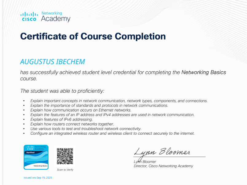 nativityinme's tweet photo. The "Junior Cybersecurity Analyst" journey I started in June has finally come to an end.

Anything is possible for those that believe. Absolutely anything. Congratulations to me.

ISC2, here I come. 🙏
#CyberSecurity  #cisco  #soc #PenTesting #linuxtechtips #CybersecurityCareer https://t.co/KLiZKrYkb7