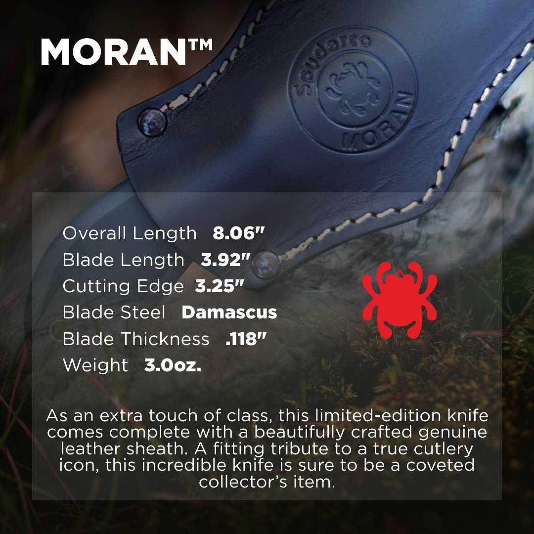 SportsandGadget's tweet image. 🗡️ Spyderco Moran Upswept Gray Damasteel Sprint Run

Limited-edition tribute to Bill Moran 🇺🇸
✨Damasteel DS93X full-flat blade
🖤FRN handle w/ Kraton inlays
👜Leather sheath included

Shop now👉 sports-and-gadgets.com/collections/ne…

#Spyderco #Damasteel #KnifeCollectors #Sports and #Gadgets